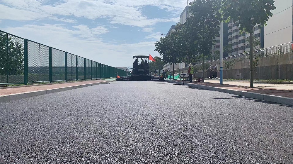 沥青路面施工